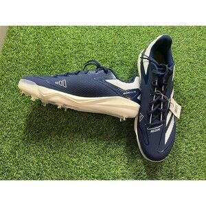 Adidas Mens Adizero Electric Baseball Cleats Navy Blue White Sz 14 ID0954 NWOB